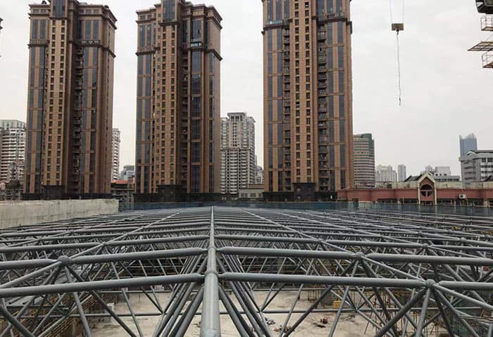 津南螺栓球网架结构