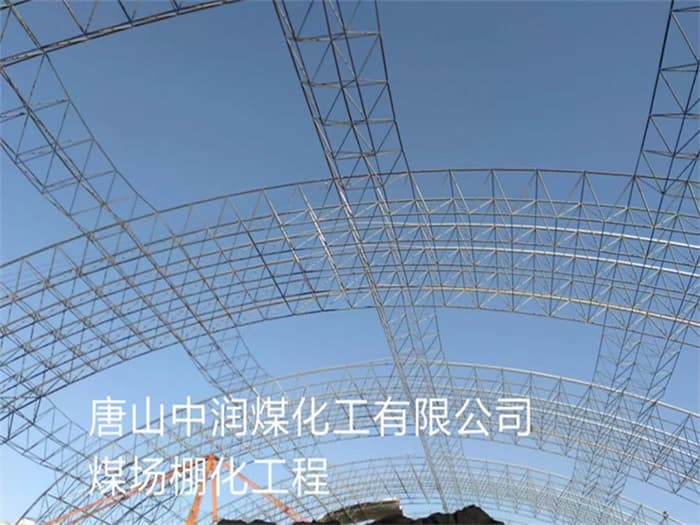 津南中润煤化工有限公司煤场棚化工程